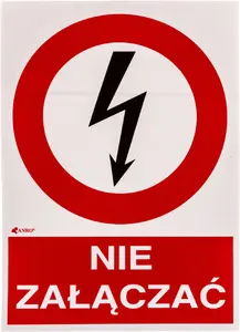 ANRO Warning Sign Do Not Switch On 148x210 mm