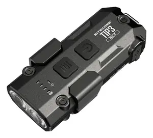 Nitecore TIP3 atslēgu piekariņa lukturītis, 720 lm, LED, USB uzlādējams, melns