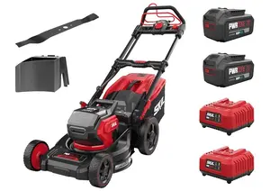 SKIL GM1E0151BA akumulatora zāles pļāvējs 46cm 2x20V 2x4Ah