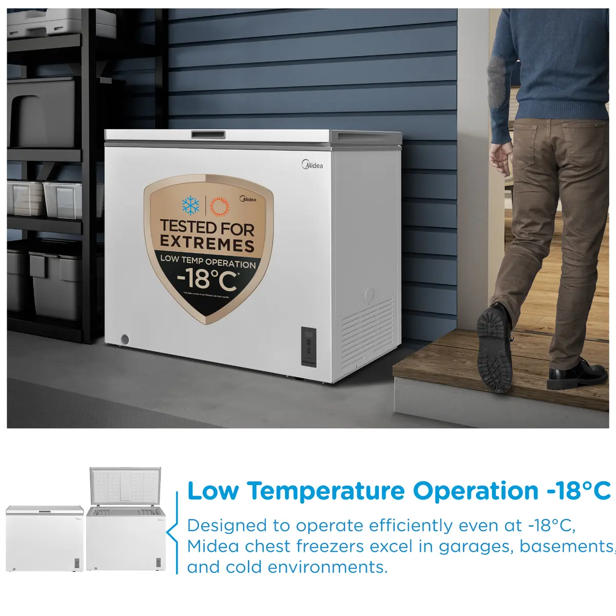 Midea MDRC345FZE01 Chest Freezer Photo 6