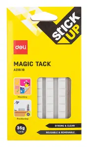 Deli EA21610 Līmējošā masa Stick Up 35 g balta