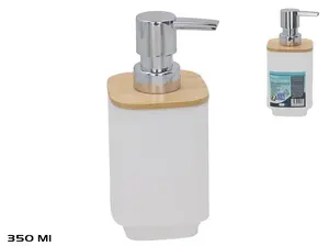 BATH&GO bambusa ziepju dozators, 350 ml