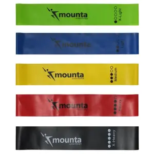 Набор фитнес-резинок MOUNTA из 5 предметов
