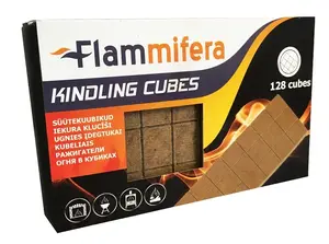 Разжигатель для огня FF Kindling cubes 128 штук