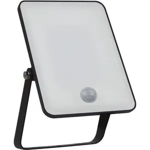 Ledvance FL Essential Sensor LED prožektors, 20W, 4000K, melns