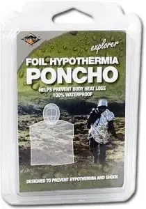 Plum BCB Foil Hypothermia Poncho