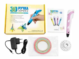iLike 3D Printing Pen with LCD Display, Pink