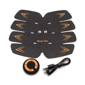 Bodi-Tek BT-ABTR5 elektroniskais muskuļu stimulators, uzlīme, melns