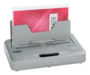 GBC TB500 Heavy Duty Thermal Binding Machine, 500 Sheet Capacity, Silver