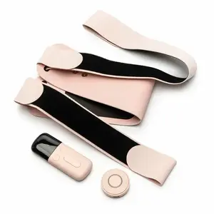 Bodi-Tek Ab Tone & Shape elektroniskais muskuļu stimulators, melns un rozā