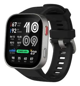Amazfit Bip Max Viedpulkstenis Sudraba 2.07" AMOLED Skārienekrāns Wi-Fi GPS 4GB 550mAh
