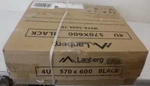 Lanberg WFFA-5604-10B 19 collu sienas tīkla skapis 4U 600mm dziļums, melns