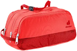 Deuter Wash Bag Tour III tualetes somiņa sarkana ar rāvējslēdzēju