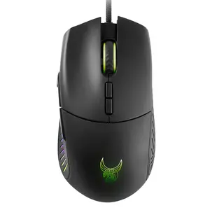 L33T-Gaming GUNGNIR Gaming Mouse, 16000 DPI, 8 Buttons, USB Type-C, Right-handed, Black