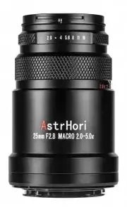 AstrHori 25mm f/2.8 Full-frame makro objektīvs Sony E stiprinājumam