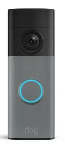 RING Battery Video Doorbell Newest Generation Wireless Black Grey 1920 x 1920 Pixels 140° Field of View with Night Vision and Wi-Fi