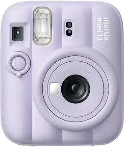 Fujifilm Instax mini 13 Momentrakstītā Kamera Purpura 62 x 46 mm Attēla Izmērs ar Elektronisko Slēdzi un Program AE Gaismas Ekspozīcijas Vadību