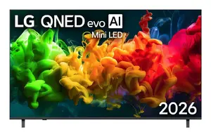 LG QNED evo AI MiniLED Smart TV 75QNED8EB3A 75 Collas 4K Ultra HD Plakana Wi-Fi Melns