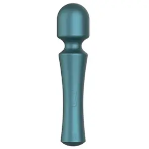 ROMP Presto Mini Wand Vibrator with Flexible Head, Green, USB Rechargeable