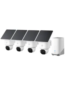 Eufy SoloCam E42 IP drošības kamera ar HomeBase S380, 4K 8MP bezvadu bullet kamera lietošanai iekštelpās un ārā