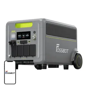 FOSSiBOT F7200 pārnēsājama uzlādes stacija 7200W, zaļa
