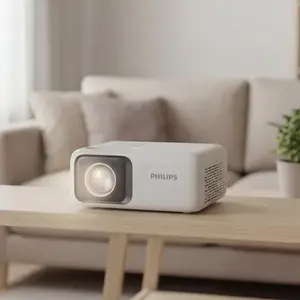 Проектор Philips NeoPix 106, разрешение 1280x720, проекционное отношение 1.2:1, контрастность 500:1, серый