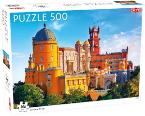 TACTIC Sintra Portugal Jigsaw Puzzle 500 Pieces Castle Theme for Age 8 Years and Older