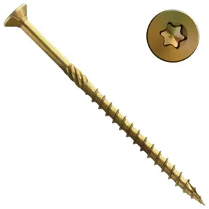 Prox Koka konstrukciju skrūve 4x40 mm TX20 ar gremdgalvu nepilna vītne 20 gab