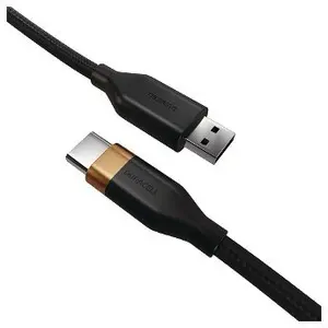 USB кабель Duracell DRU5021A 2 м USB A - USB C черный