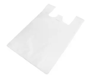 Multipack HDPE maisiņi ar rokturiem 41+21x64 cm 30 mikroni balti 50 gab