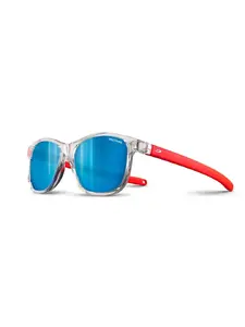 Julbo Turn 2 Saulesbrilles - Spīdīgs Kristāls un Matēts Fluo Oranžs ar Spectron 3Cf Lēcām Bērniem Vecumā no 4 līdz 8 Gadiem