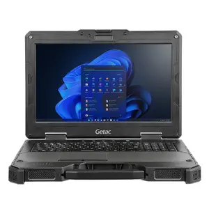 Getac X600 Laptop Intel Core i7-11850HE 15.6 Inch Full HD 32 GB RAM 1 TB SSD Windows 11 Pro French Keyboard Black
