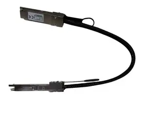 NVIDIA Direct Attach Copper Cable 930-51986-0000-000 InfiniBand 0.4 m QSFP to QSFP Black