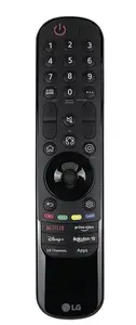 Пульт ДУ LG MR26GB Magic Remote для телевизоров с кнопочным управлением и цифровым блоком черный