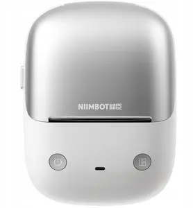 TPG/Cognitive Niimbot B2 PRO etiķešu printeris sudraba ar 230 etiķešu rulli