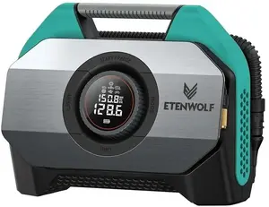 Auto gaisa kompresors Aptel S6 11.03 bar 19200mAh zils