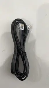 Capture RJ11 kabelis naudas lādēm melns 1.5 metri