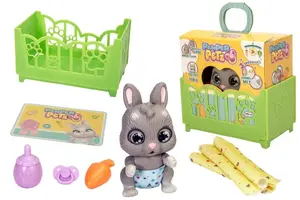 SIMBA Pamper Petz Interactive Bunny Toy with Bed and Accessories