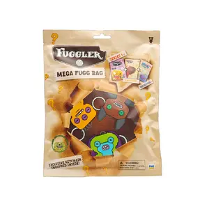 P.M.I. Kids World Fuggler Keychain Mega Fugg Bag displejs 12 gabalas kolekcionējama rotaļlieta