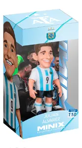 MiniX kolekcionējama figūriņa Argentina Julian Alvarez vinila rotaļlieta