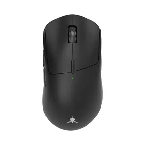 White Shark TOR WGM-5024 Беспроводная игровая мышь черный 6200 DPI оптический сенсор переключатели Huano 3 режима подключения