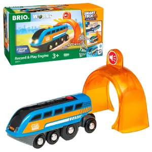 BRIO Smart Tech Race control tower Toy track 0.3 yr(s) Blue Orange