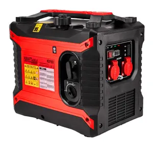 Kraft&Dele EB2064519083 Kompakts invertora ģenerators 2500 W Benzīns Tīrs sinusoidāls vilnis kluss