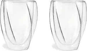 Vialli Design Cristallo Double-Walled Glasses Set 2-piece 300 ml