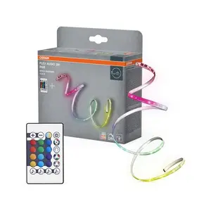 LED lenta Ledvance RGB 12.5W/m 3m 220-240V IP20 ar tālvadības pulti