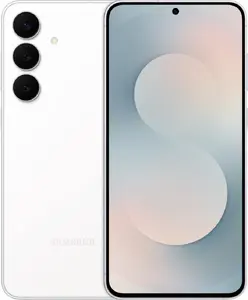 Samsung Galaxy S25 FE 5G viedtālrunis ar 6.7 collu displeju, Exynos 2400 procesoru, 8 GB RAM, 128 GB atmiņu, balts