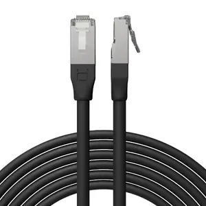 Broadbe Āra plākstera kabelis 10G Melns 3m BTP-O26C6A-BK-3M