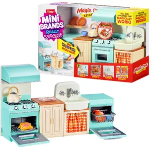 Zuru Mini Brands Magic Cook Kitchen Playset Series 1 Spēļu komplekts Daudzkrāsains