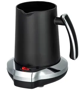 Kumtel 85151 Electric Turkish Coffee Maker with 0.5L Capacity and 350W Power, Featuring PP Body, Water Level Markings, and Overheat Protection