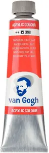 Talens Van Gogh akrila krāsa tūbiņā Naphthol Red Light 398